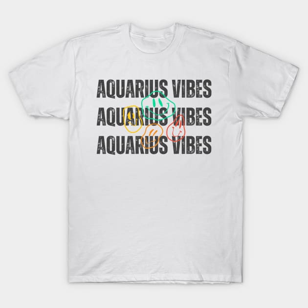 Aquarius Vibes T-Shirt by astraltrvl